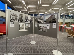 Fotoausstellung Kolorierter Historischer Fotos In Der Sparkassen Hauptstelle Dinslaken   Bild 4 Von 9